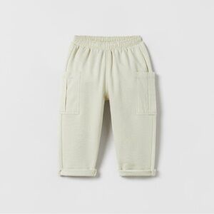 Zara Kids Cargo Pants With Pockets 3-4T